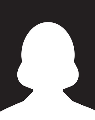 Grafik Platzhalter Portrait weiblich