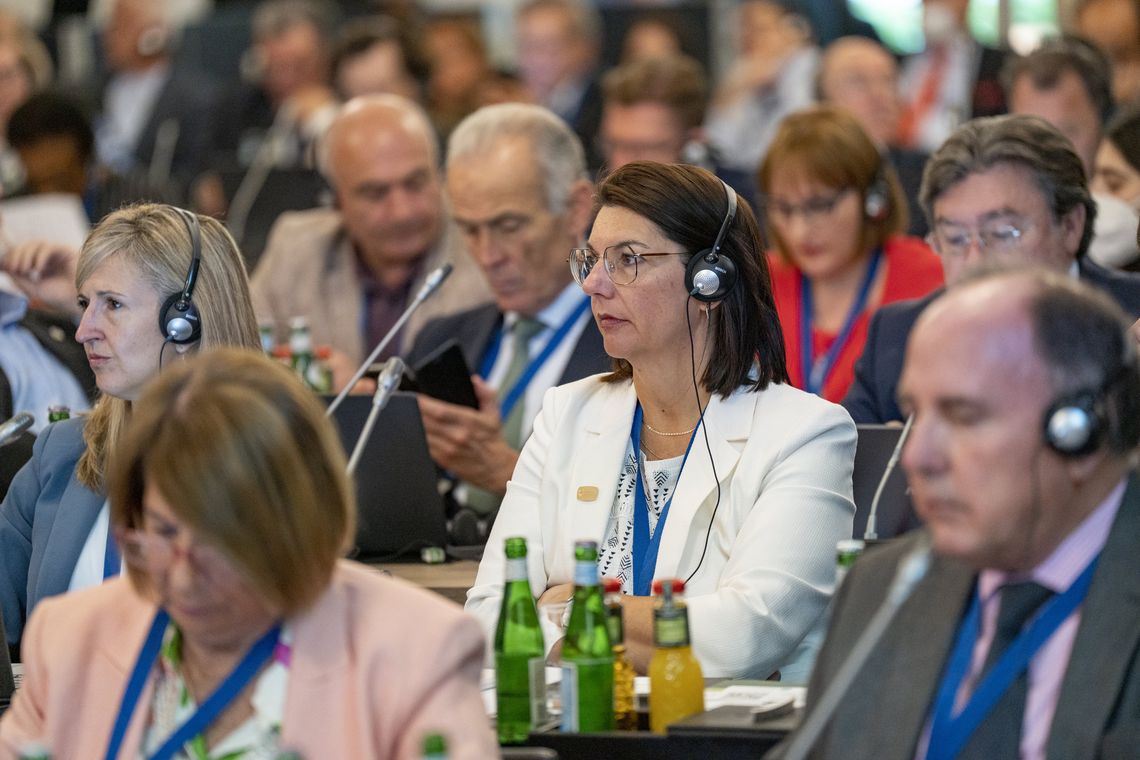 Foto: Eindrücke rund um die institutionellen Sitzungen der Internationalen Union des Notariats (UINL) vom 25. bis zum 28. Mai 2022 | Fotograf: Marc Müller