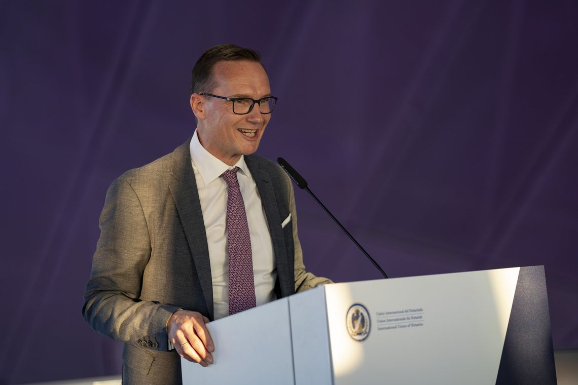 Foto: Eindrücke rund um die institutionellen Sitzungen der Internationalen Union des Notariats (UINL) vom 25. bis zum 28. Mai 2022 | Fotograf: Marc Müller