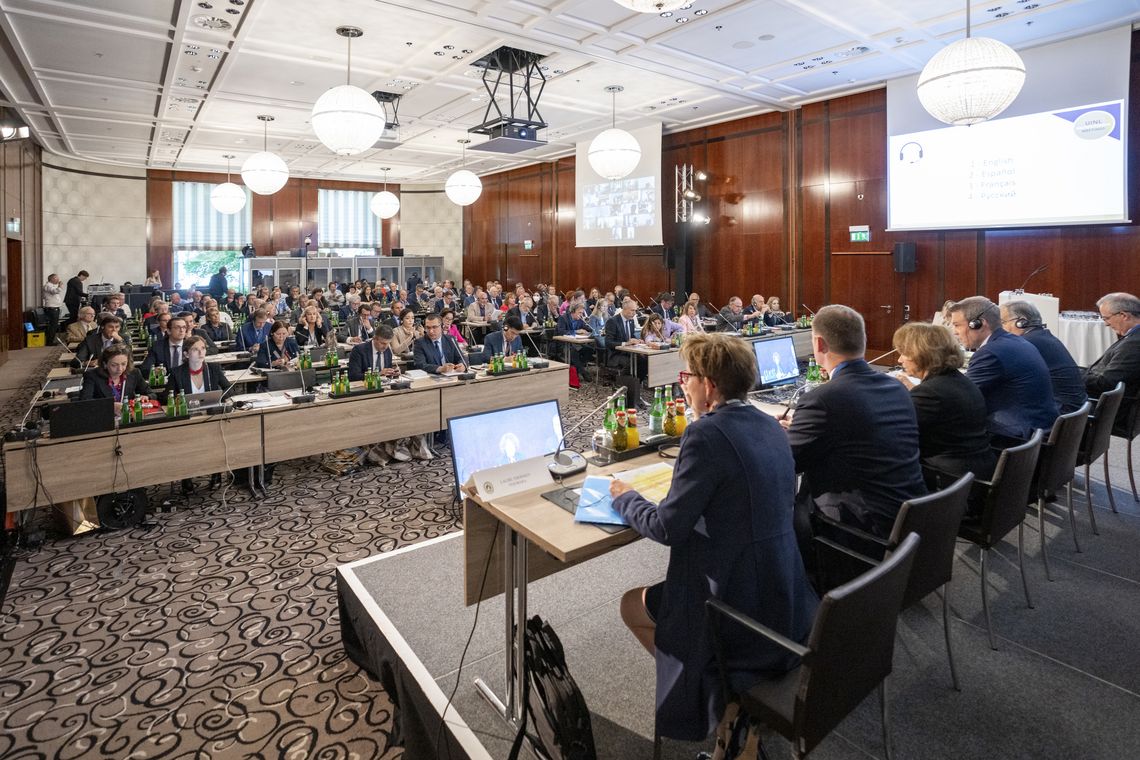 Foto: Eindrücke rund um die institutionellen Sitzungen der Internationalen Union des Notariats (UINL) vom 25. bis zum 28. Mai 2022 | Fotograf: Marc Müller