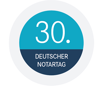 Bild: Emblem 30. Deutscher Notartag
